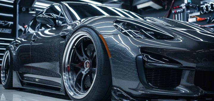 Samochód po wykonanej konserwacja podwozia Gorlice