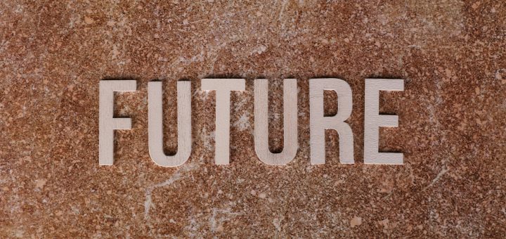 napis future, modelowanie 3d w budownictwie