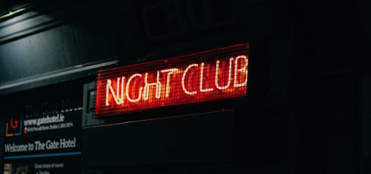 Night Club VIP Kraków - napis led