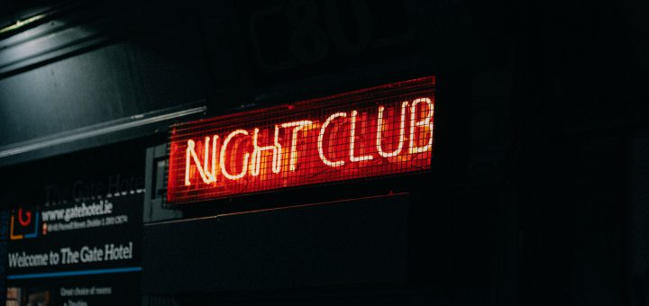 Night Club VIP Kraków - napis led